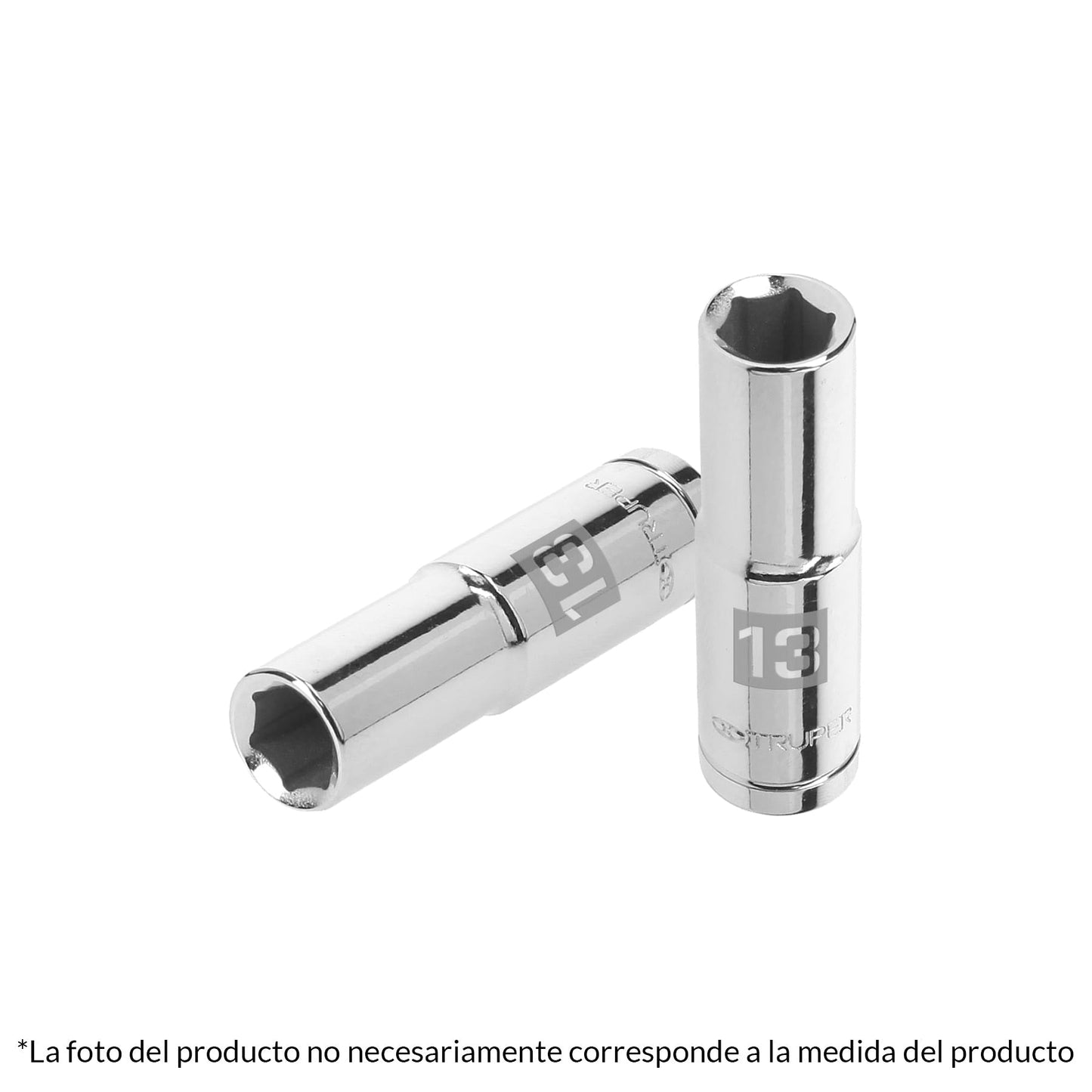 Dado de 6 puntas, cuadro 1/2" de 11mm..