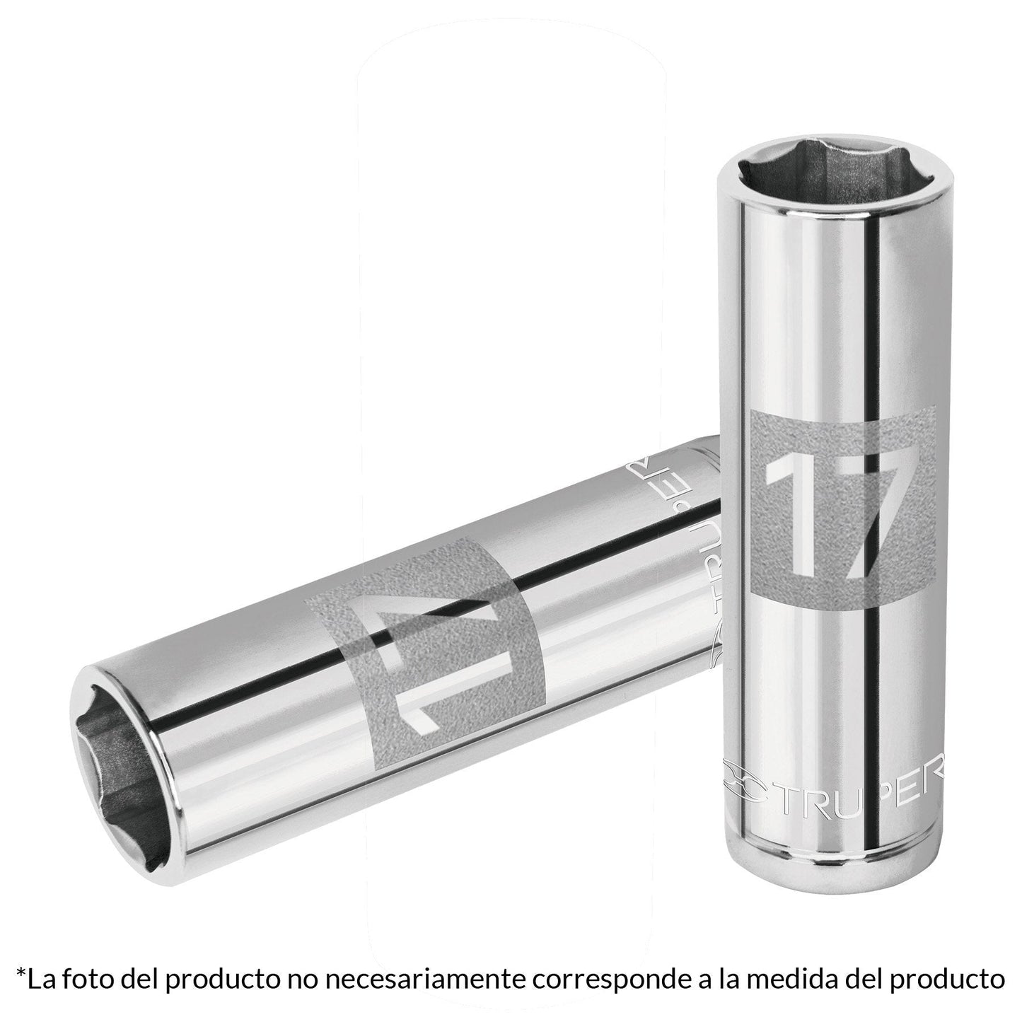 Dado de 6 puntas, cuadro 1/2" de 14mm..