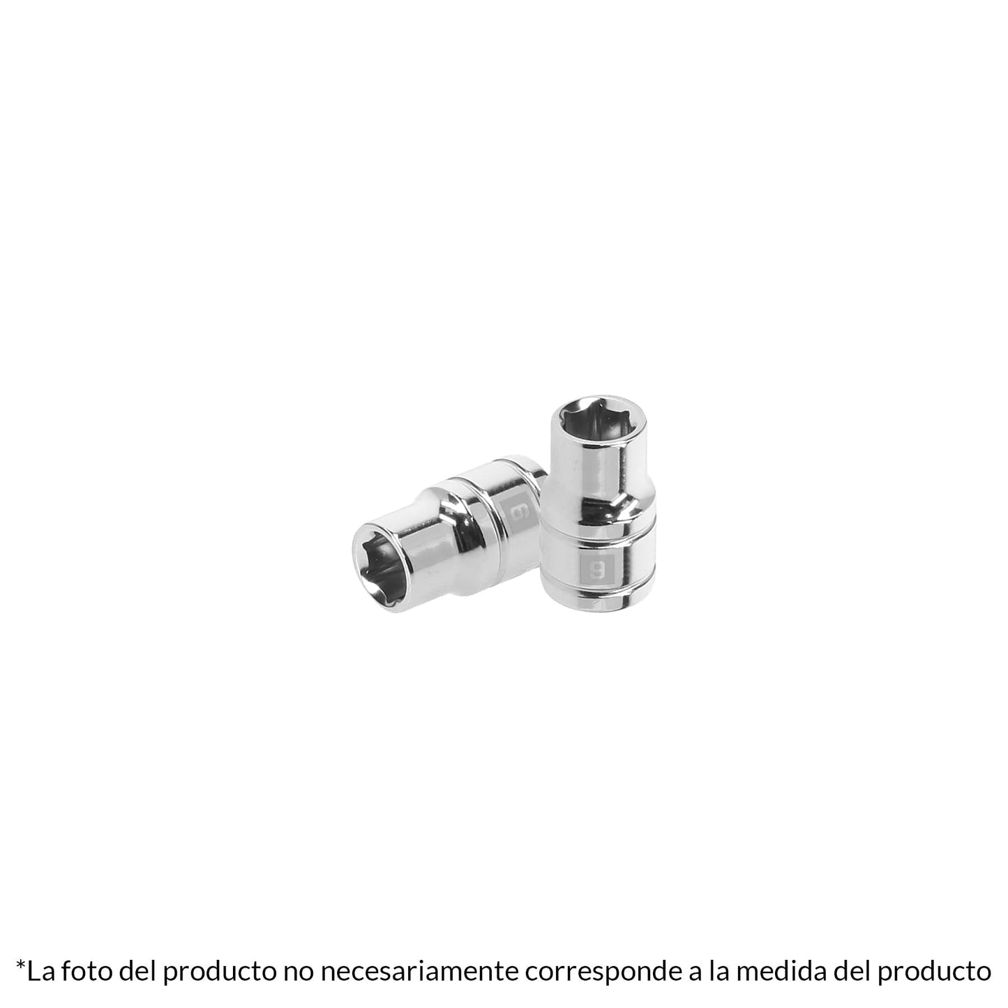 Dado de 6 puntas, cuadro 3/8", de 7mm