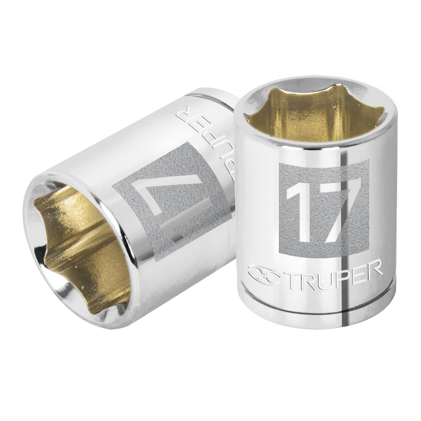 Dado de 6 puntas, cuadro 3/8", de 17mm