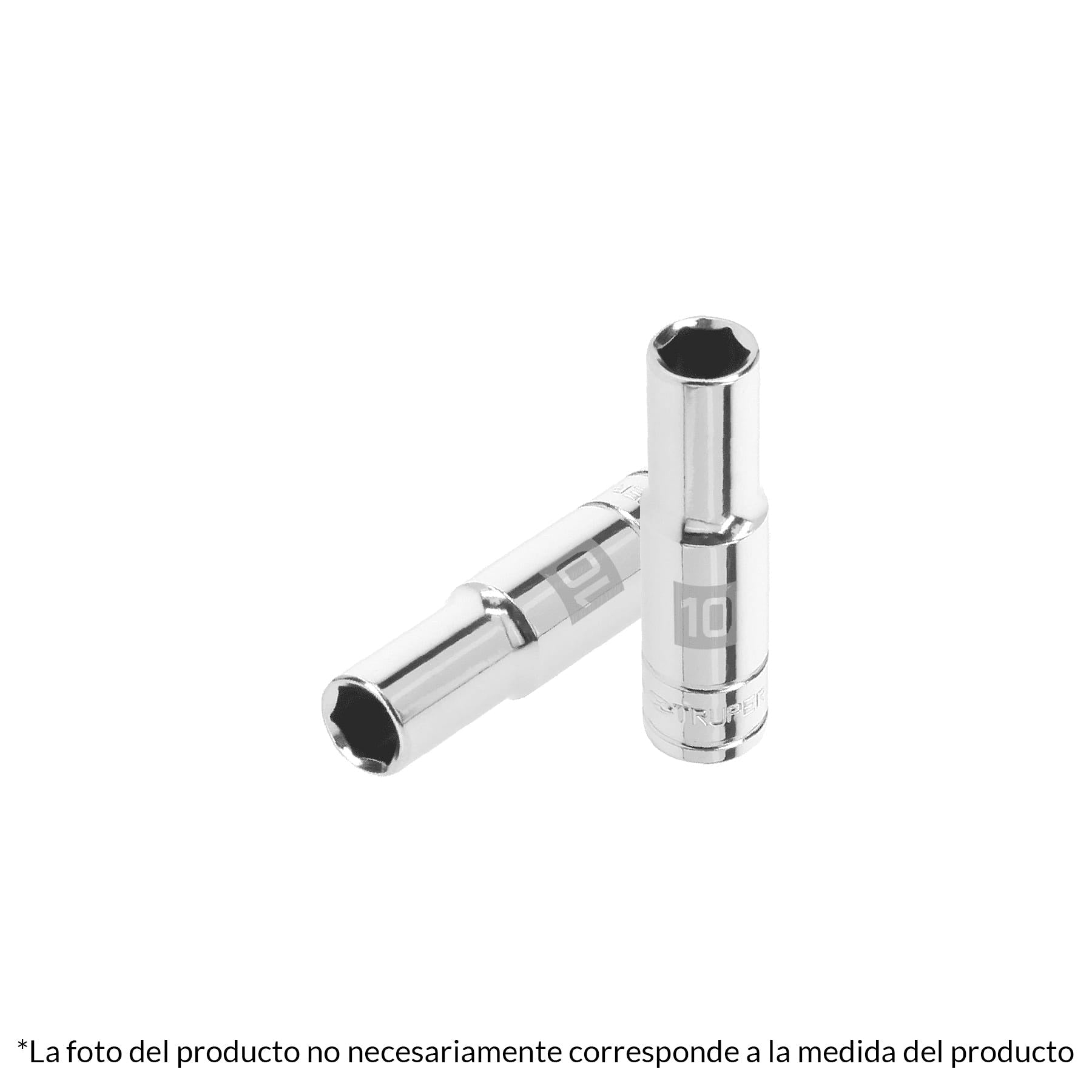 Dado de 6 puntas, largo, cuadro 3/8" de 11mm