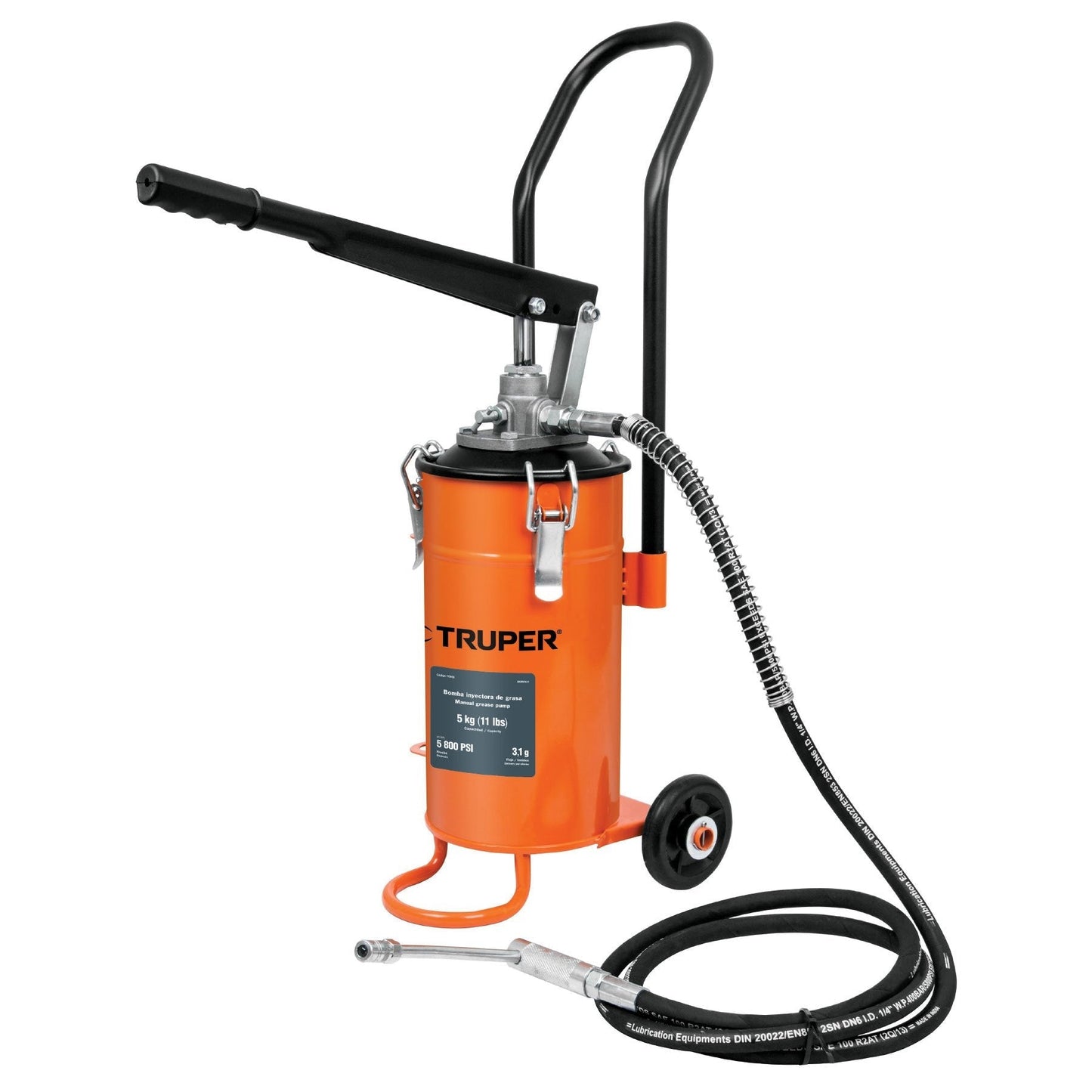 Bomba inyectora de grasa 5 kg