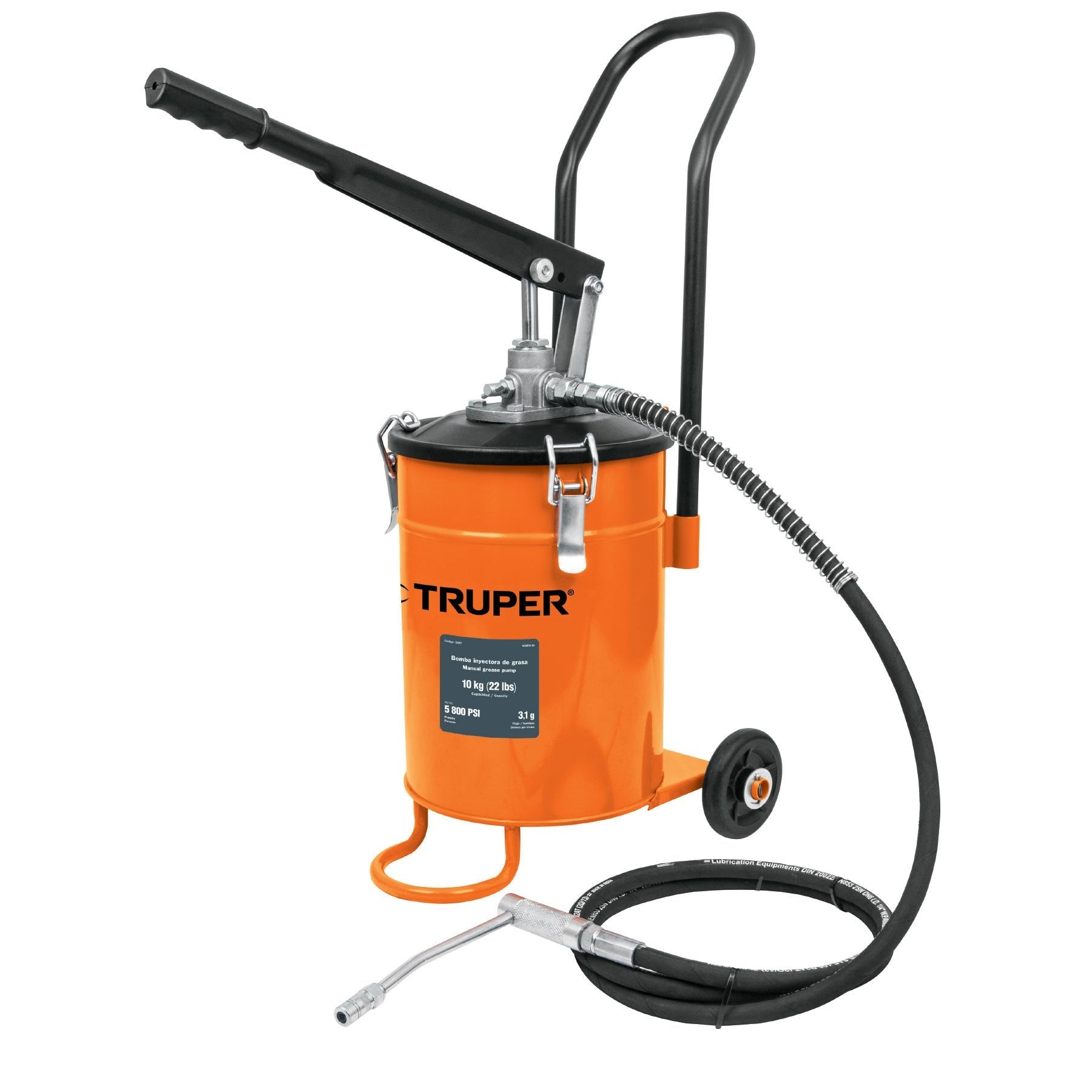 Bomba inyectora de grasa 10 kg