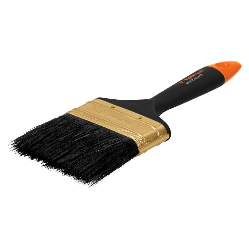 Brocha, mango de plástico, 3", Truper Expert