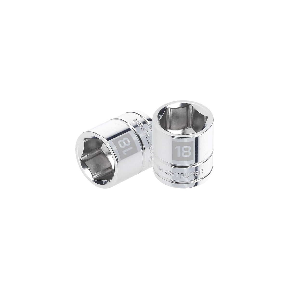 Dado de 6 puntas, cuadro 3/8", de 18mm