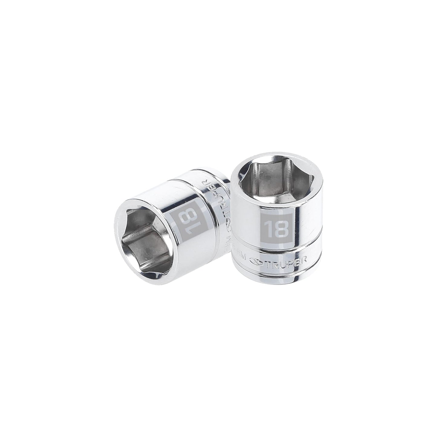 Dado de 6 puntas, cuadro 3/8", de 18mm