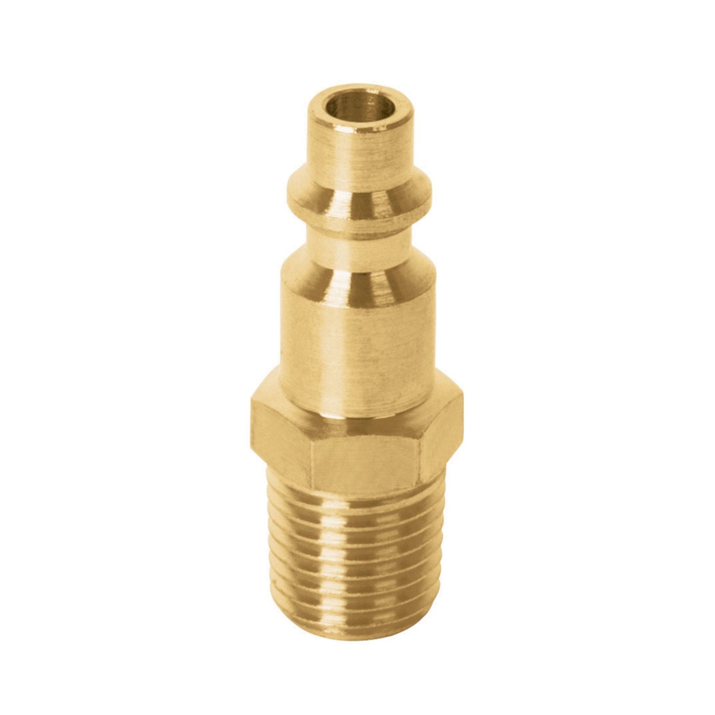 Conector rápido, tipo m, niquelado, cuerda 1/4 npt, macho