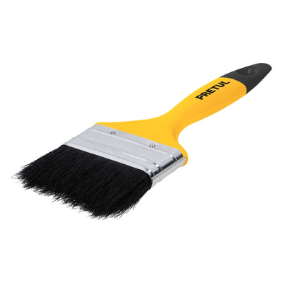 Brocha uso general de 2-1/2" con mango de plástico, PRETUL