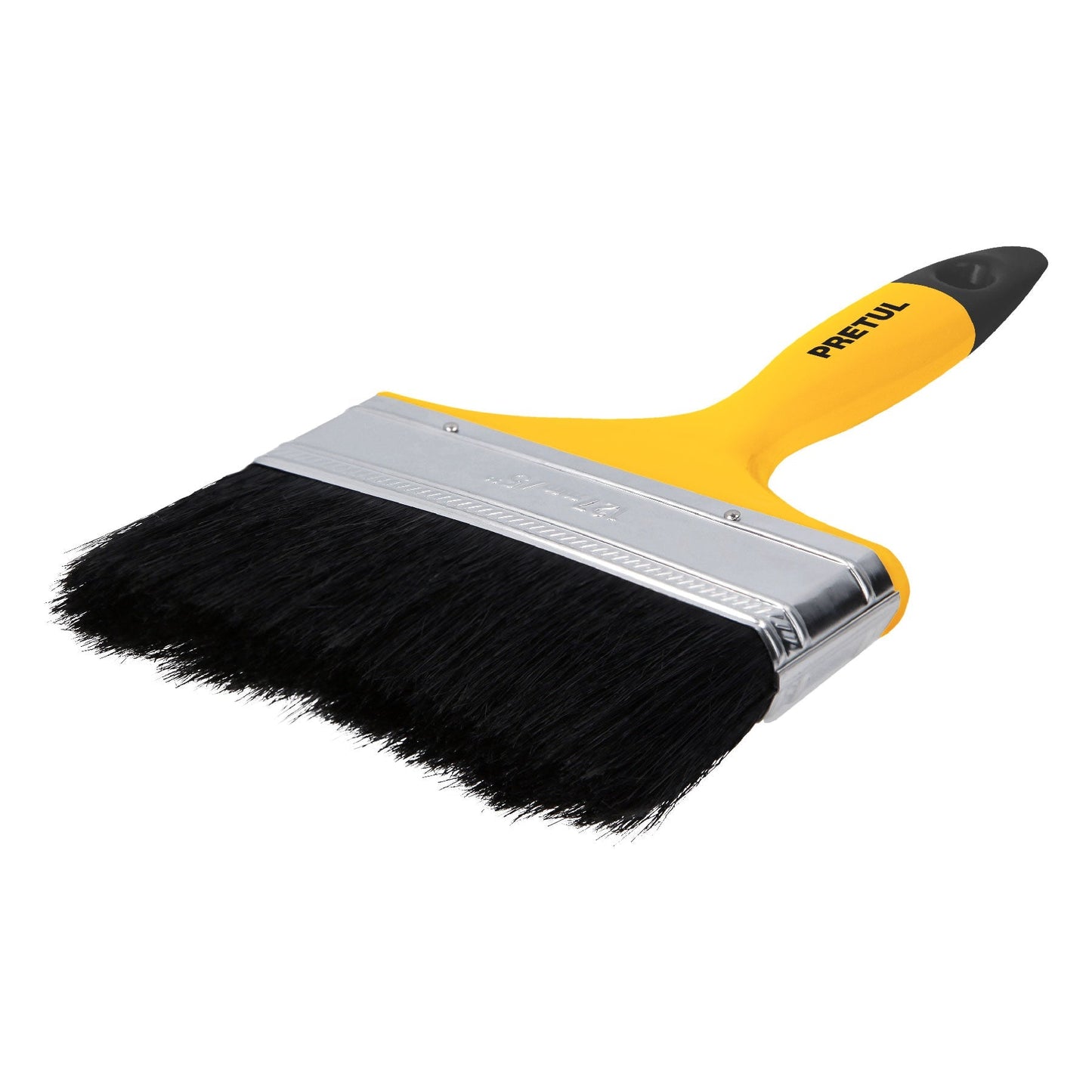Brocha, mango de plástico, 5", Pretul