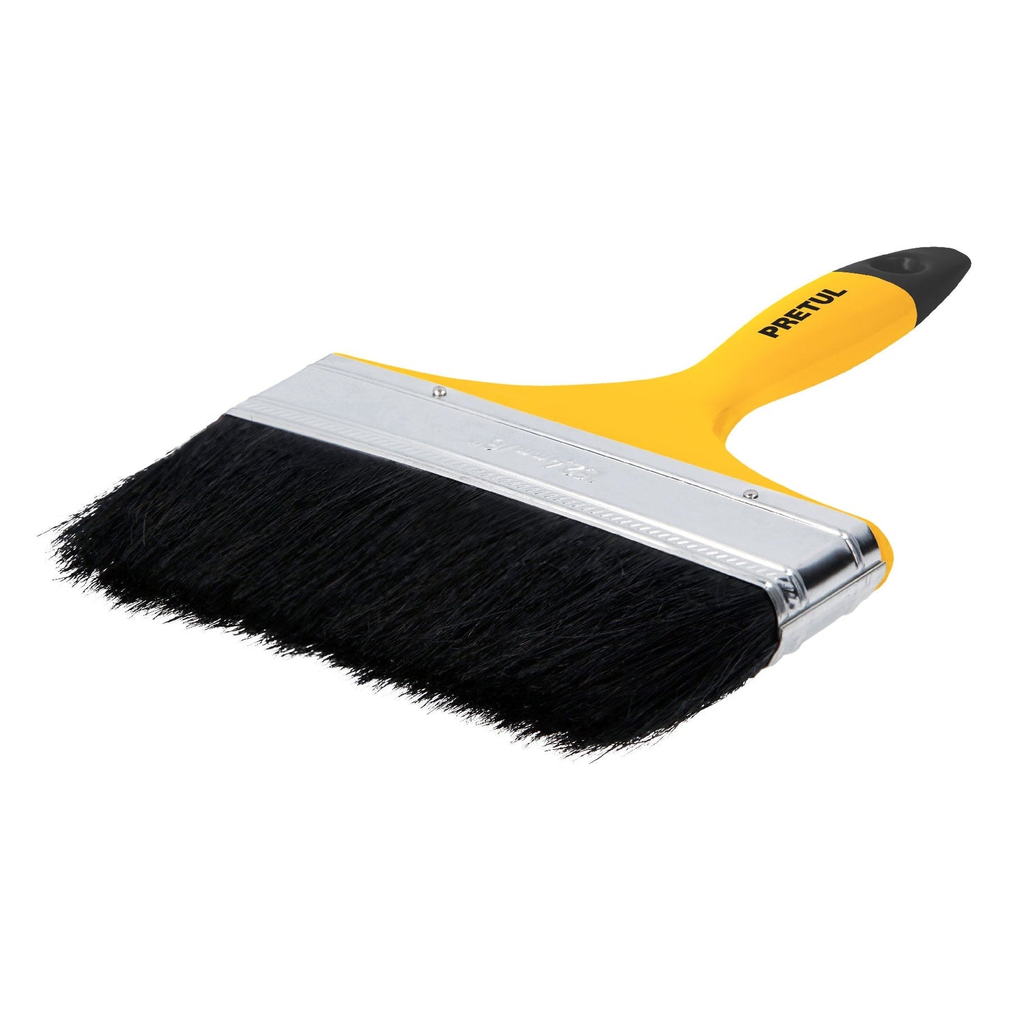 Brocha, mango de plástico, 6", Pretul