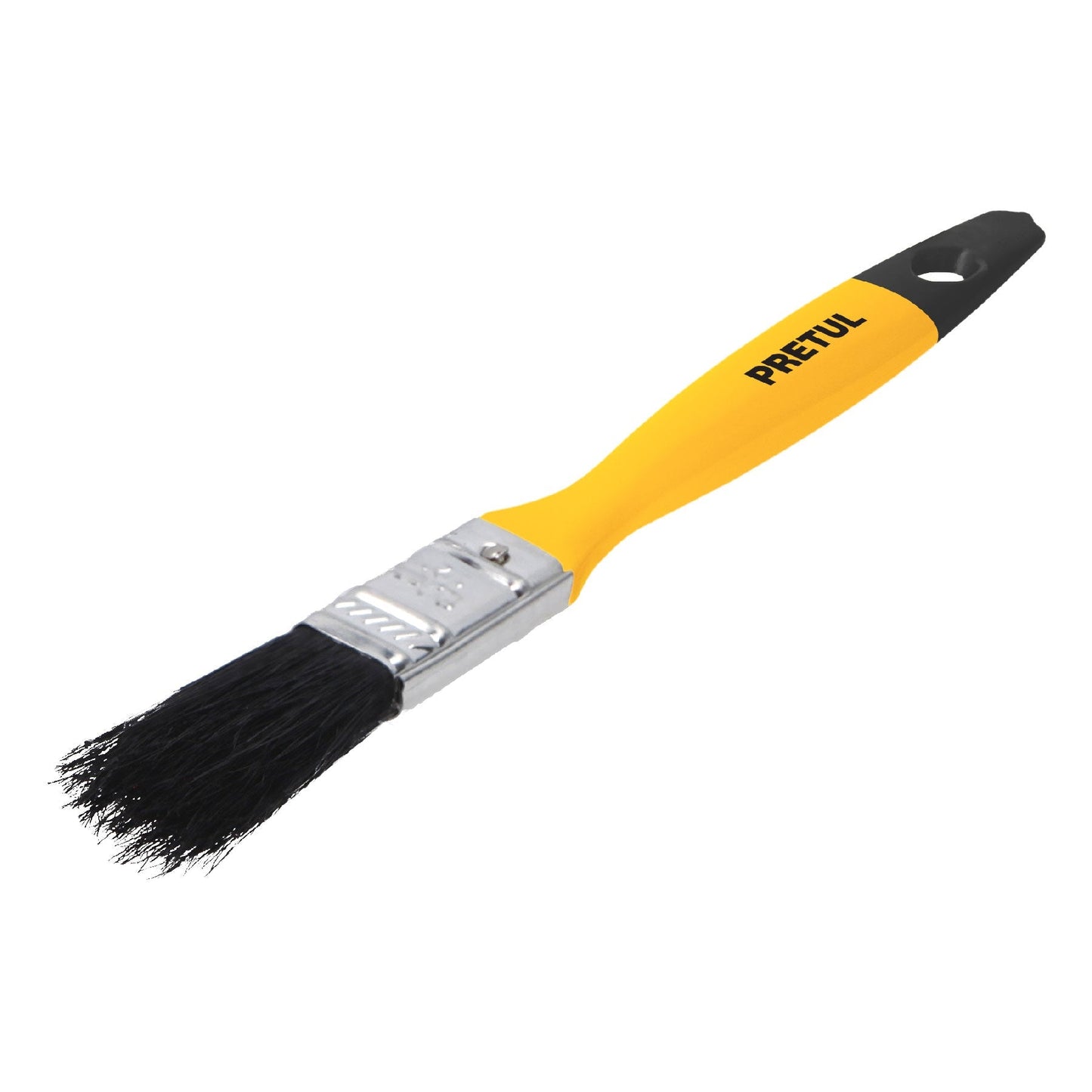 Brocha, mango de plástico, 1/2", Pretul