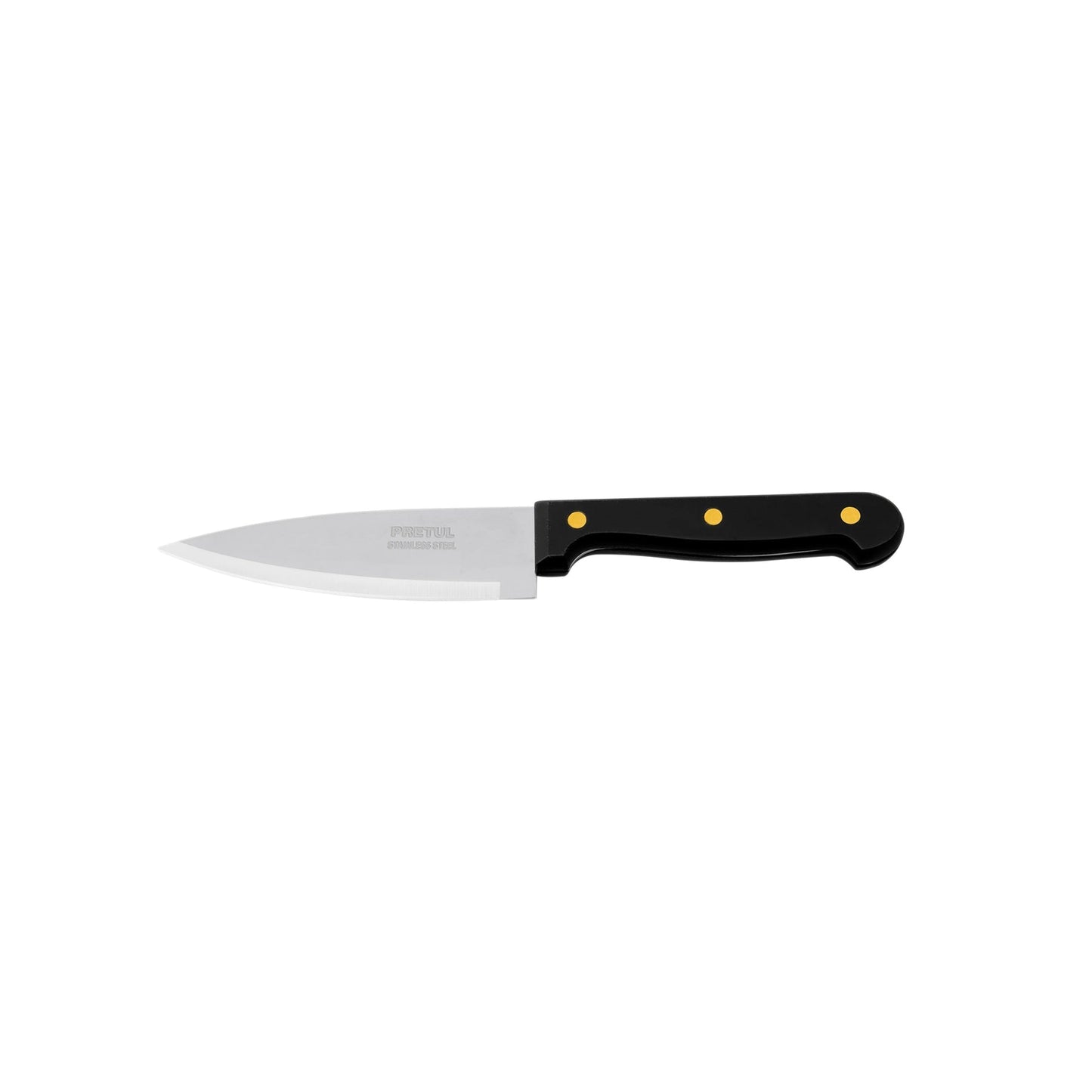Cuchillo de chef, mango plástico, 5"