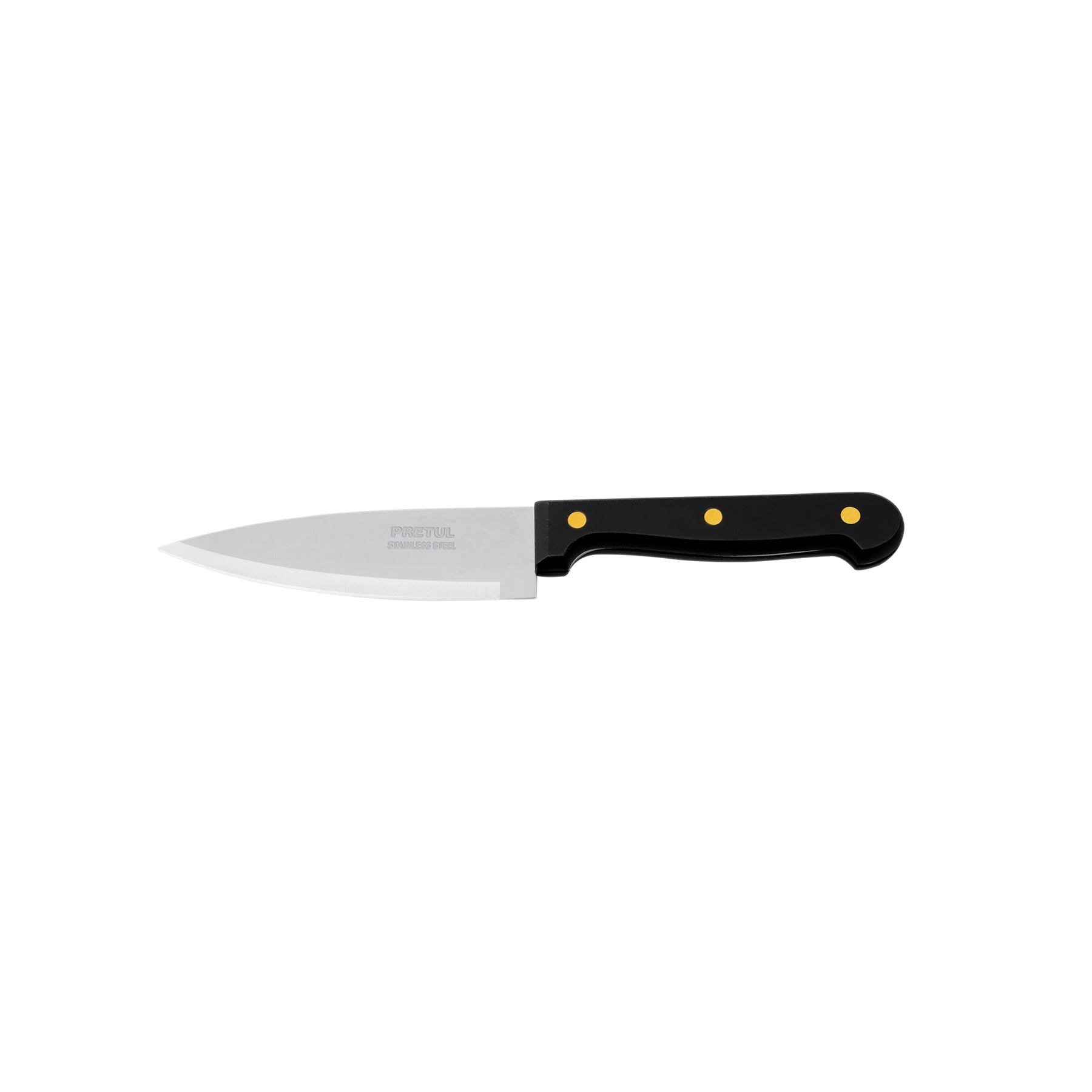 Cuchillo de chef, mango plástico, 5"