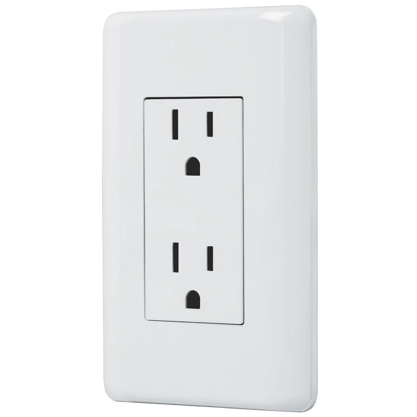 Contacto duplex, 2 polos + tierra, Volteck Basic