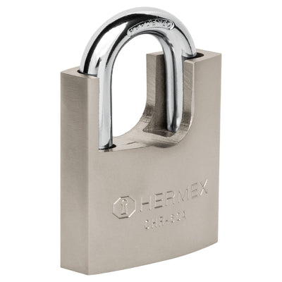 Candado de hierro con coraza, 60mm, llave anti-ganzúa