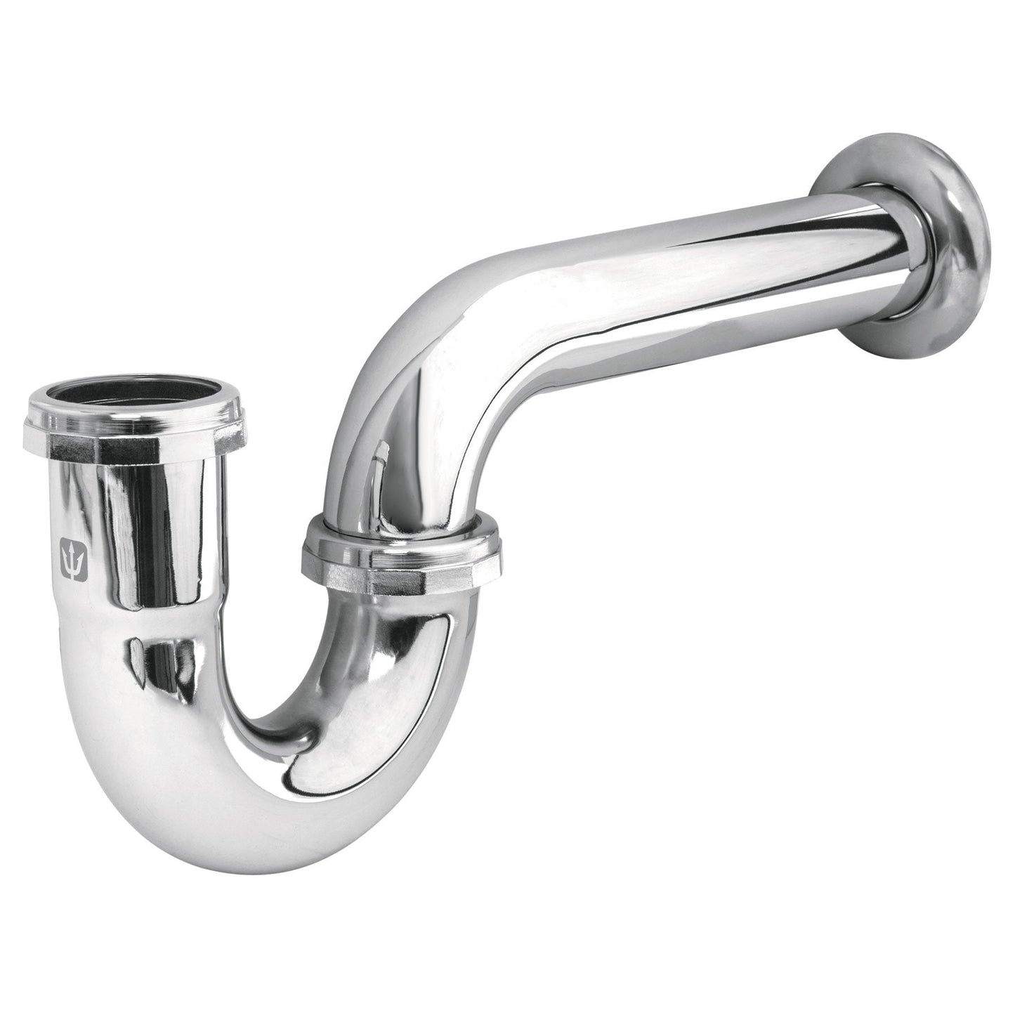 Céspol p/fregadero de latón sin contracanasta, cromo, 1-1/2"