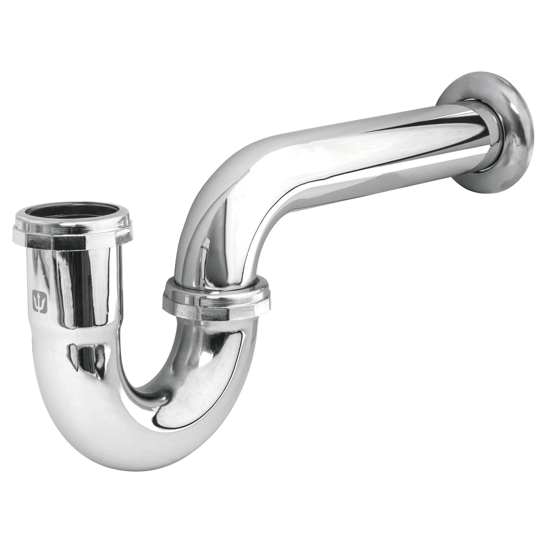 Céspol p/fregadero de latón sin contracanasta, cromo, 1-1/2"