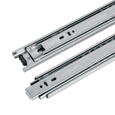 Corredera de extensión total 45mm, para cajón, 30cm, 2 pzas