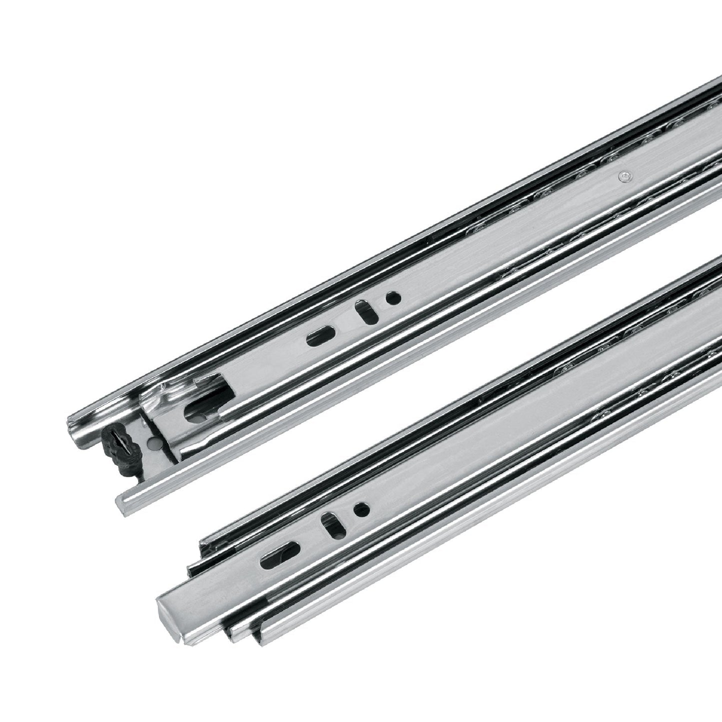 Corredera de extensión total 35mm, para cajón, 35cm, 2 pzas
