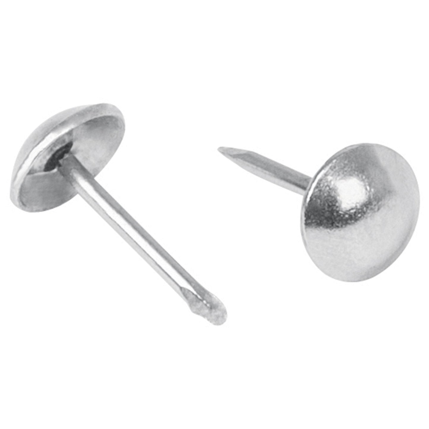 Clavillo niquelado, 17 mm, caja con 500 piezas