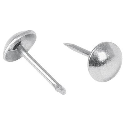 Clavillo niquelado, 17 mm, caja con 500 piezas