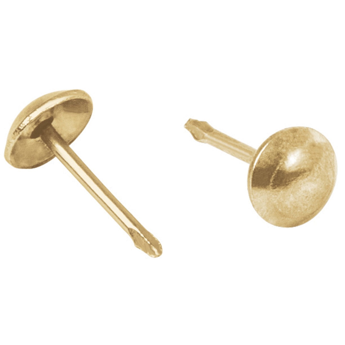 Clavillo dorado, 17 mm, caja con 500 piezas
