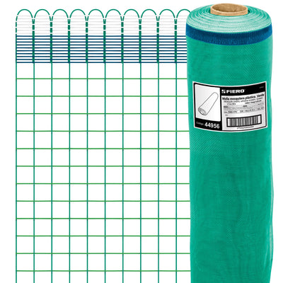 Malla mosquitera plástica, 1.50 x 30 m, verde