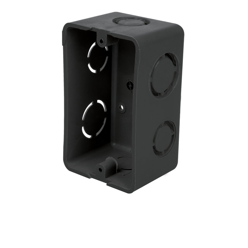 Caja tipo chalupa 4x2", de plástico, Volteck