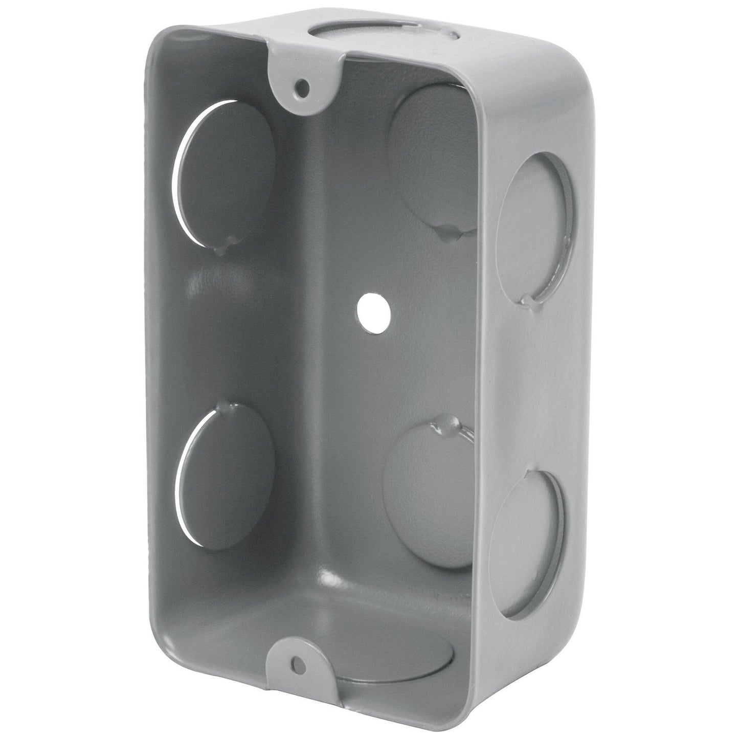 Caja tipo chalupa de acero 2x4", económica