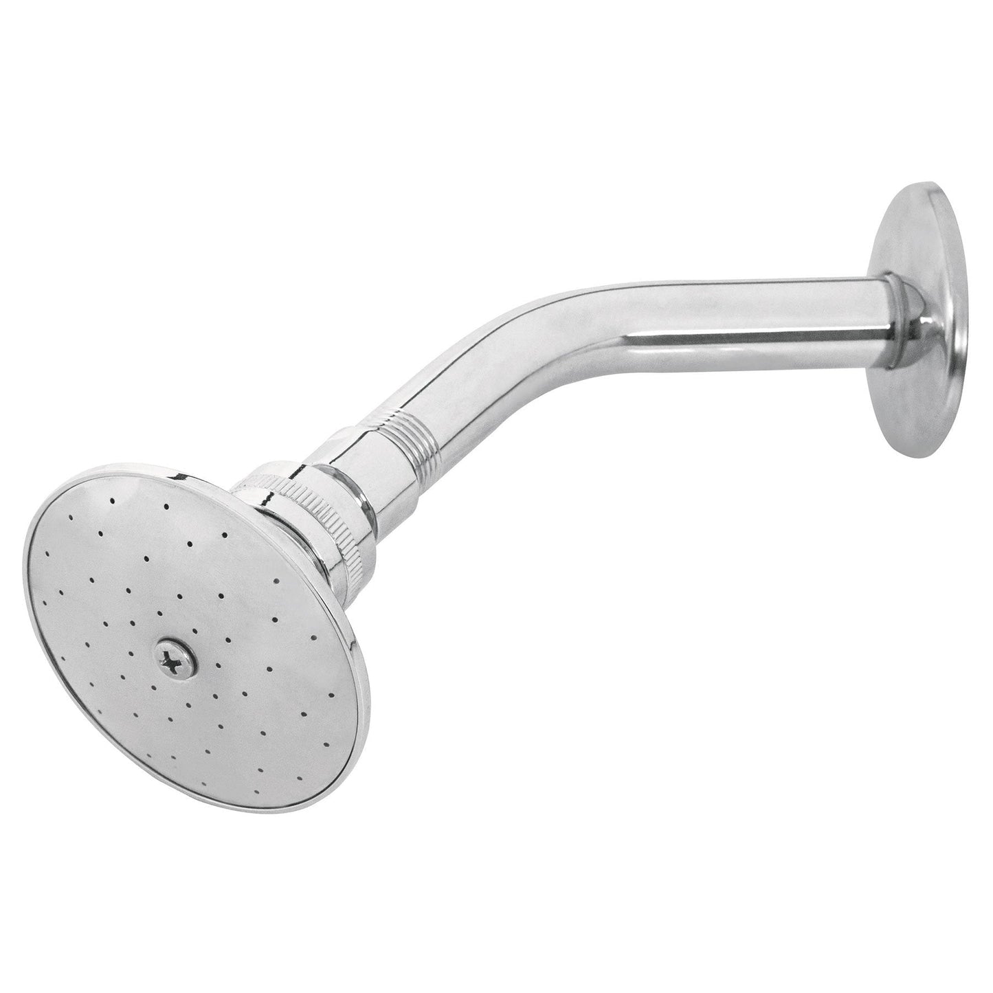 Regadera redonda 3", con brazo