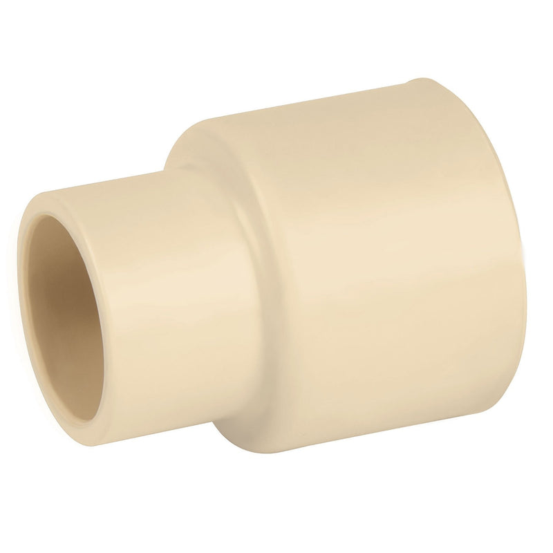 Cople reducido de CPVC, 3/4 x 1/2"