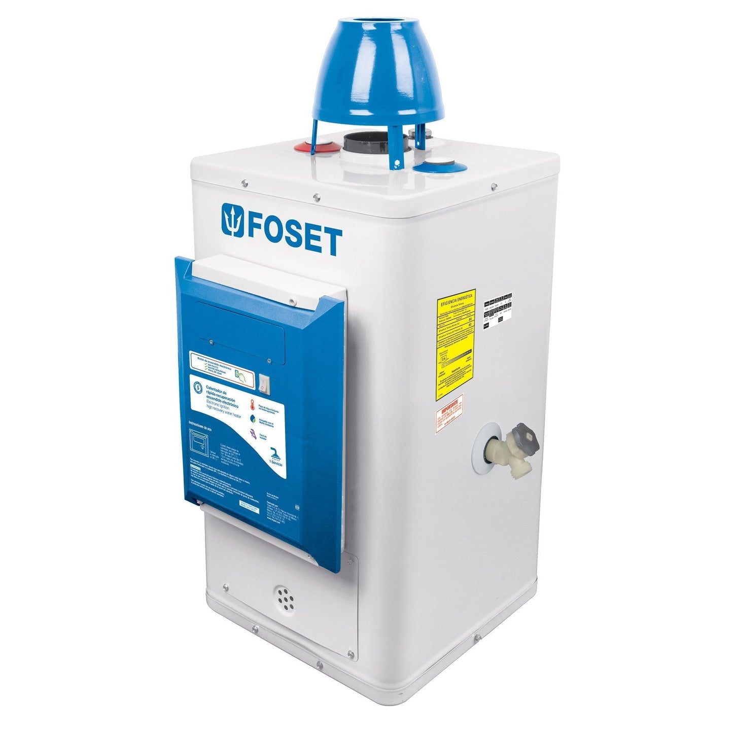 Calentador de Paso, 6L, encendido elect, gas LP, 1 servicio