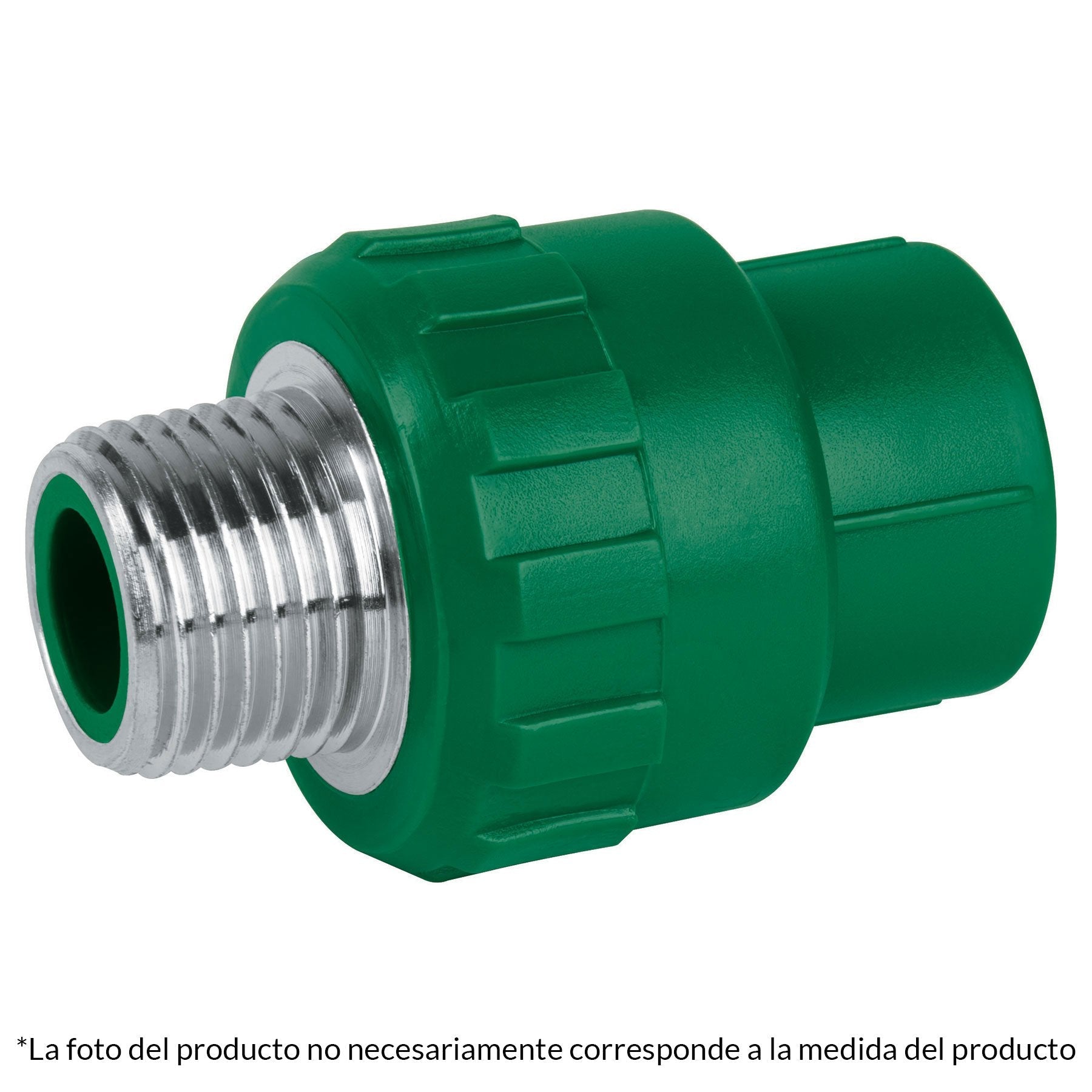 Conexión de PPR, 1-1/4", 40mm, macho