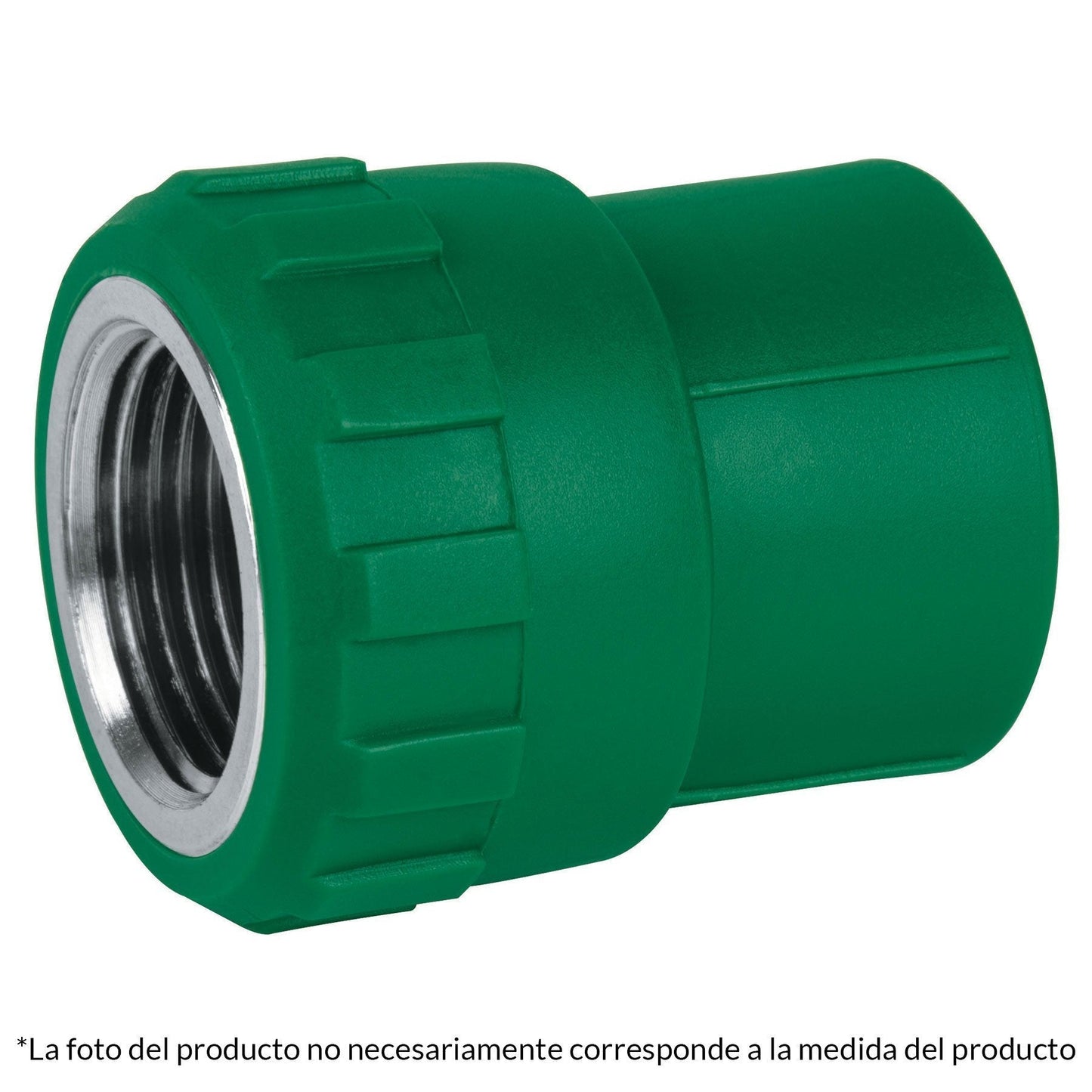 Conector de PPR, 1/2", 20mm, hembra