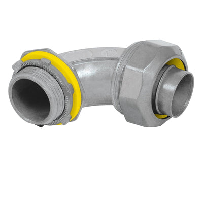 Conector liquid tight 1" curvo, Volteck