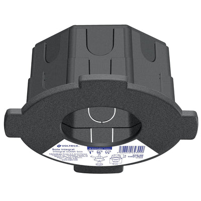 Bote integral de 8 cm, aro interno 8 cm, Volteck