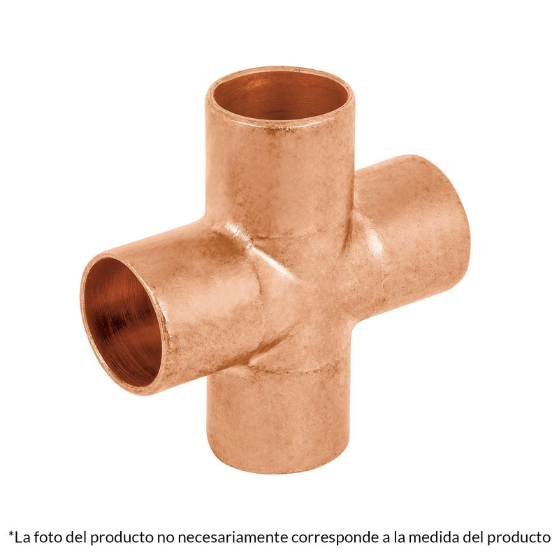 Cruz de cobre 3/4"