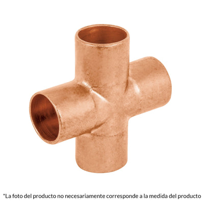 Cruz de cobre 1/2"