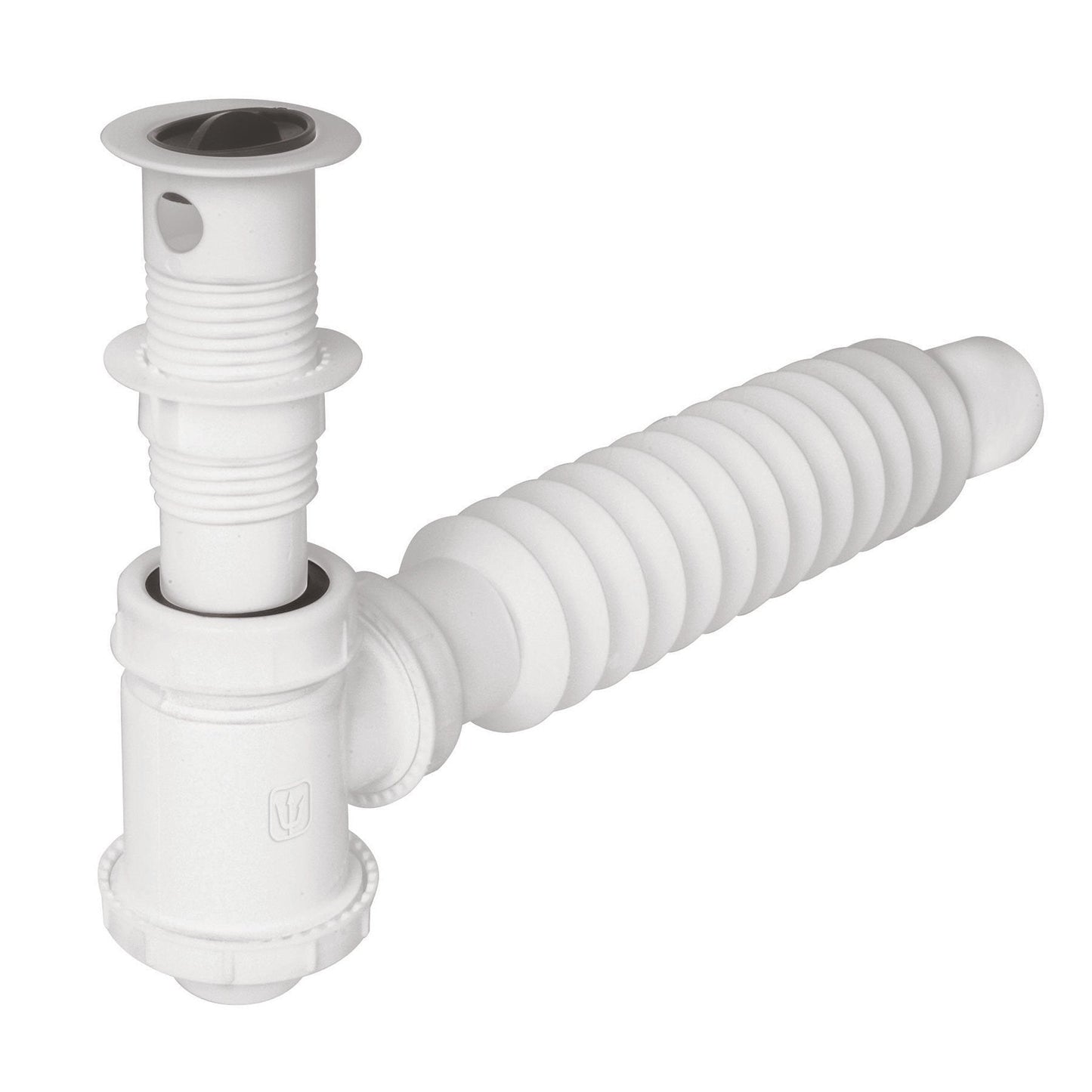 Céspol de bote p/lavabo con contra, polipropileno, 1-1/4"