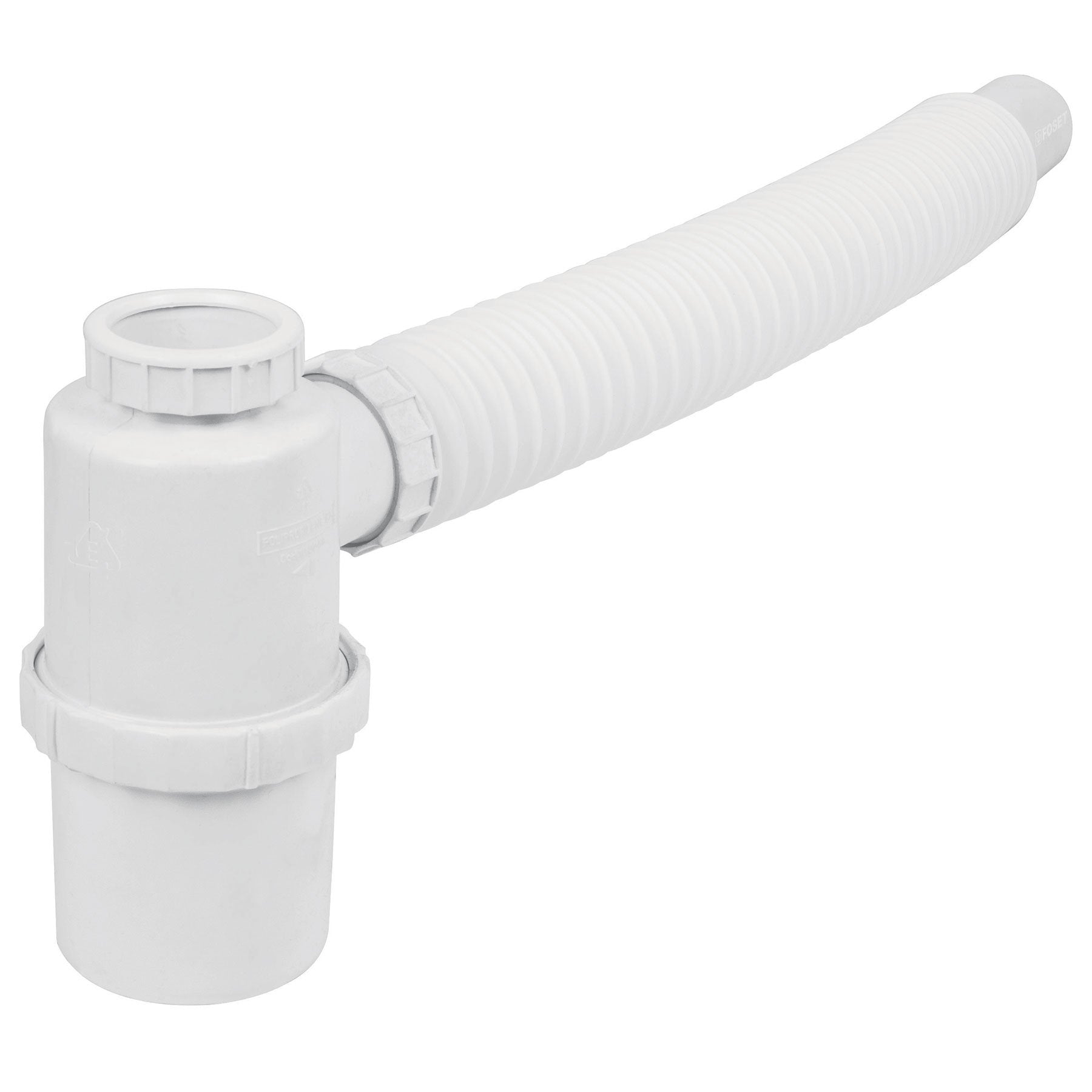 Céspol de bote p/fregadero s/contra, polipropileno, 1-1/2"