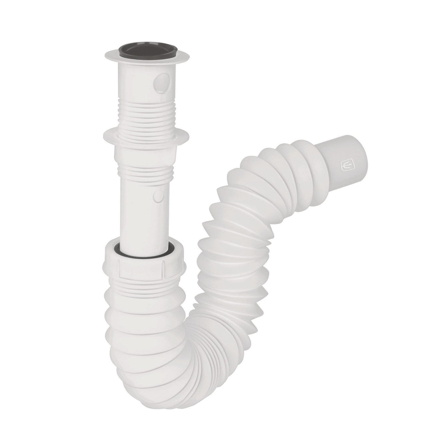 Céspol flexible p/lavabo con contra, polipropileno, 1-1/4"