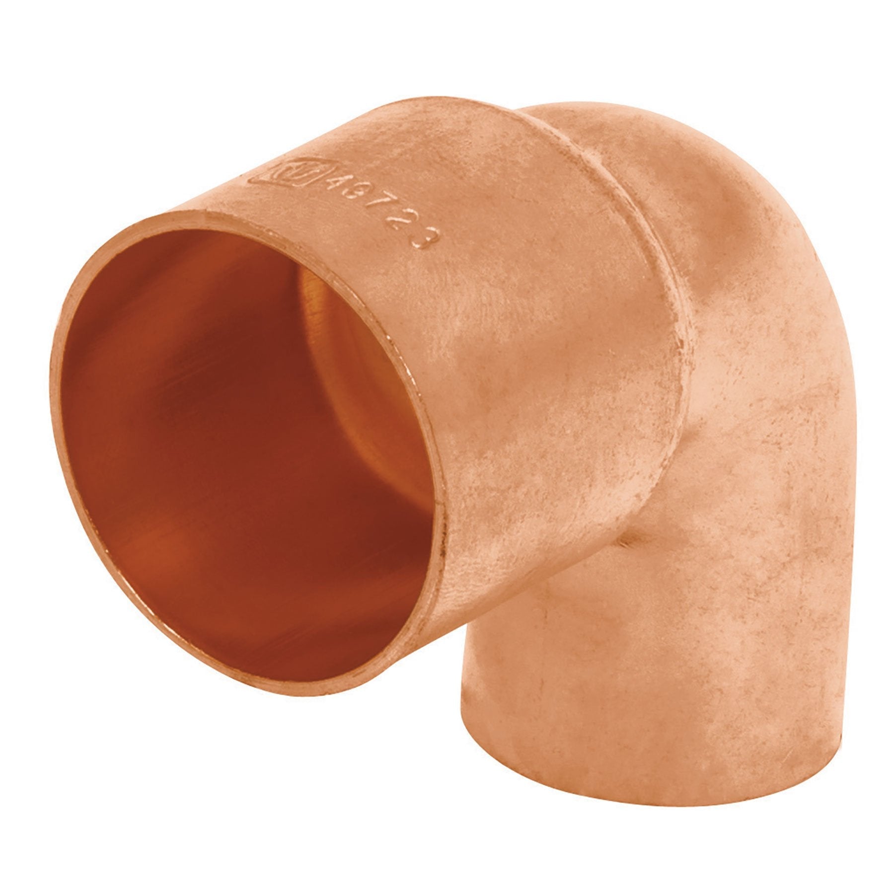 Codo 90° de cobre, reducido, 1" x 3/4"