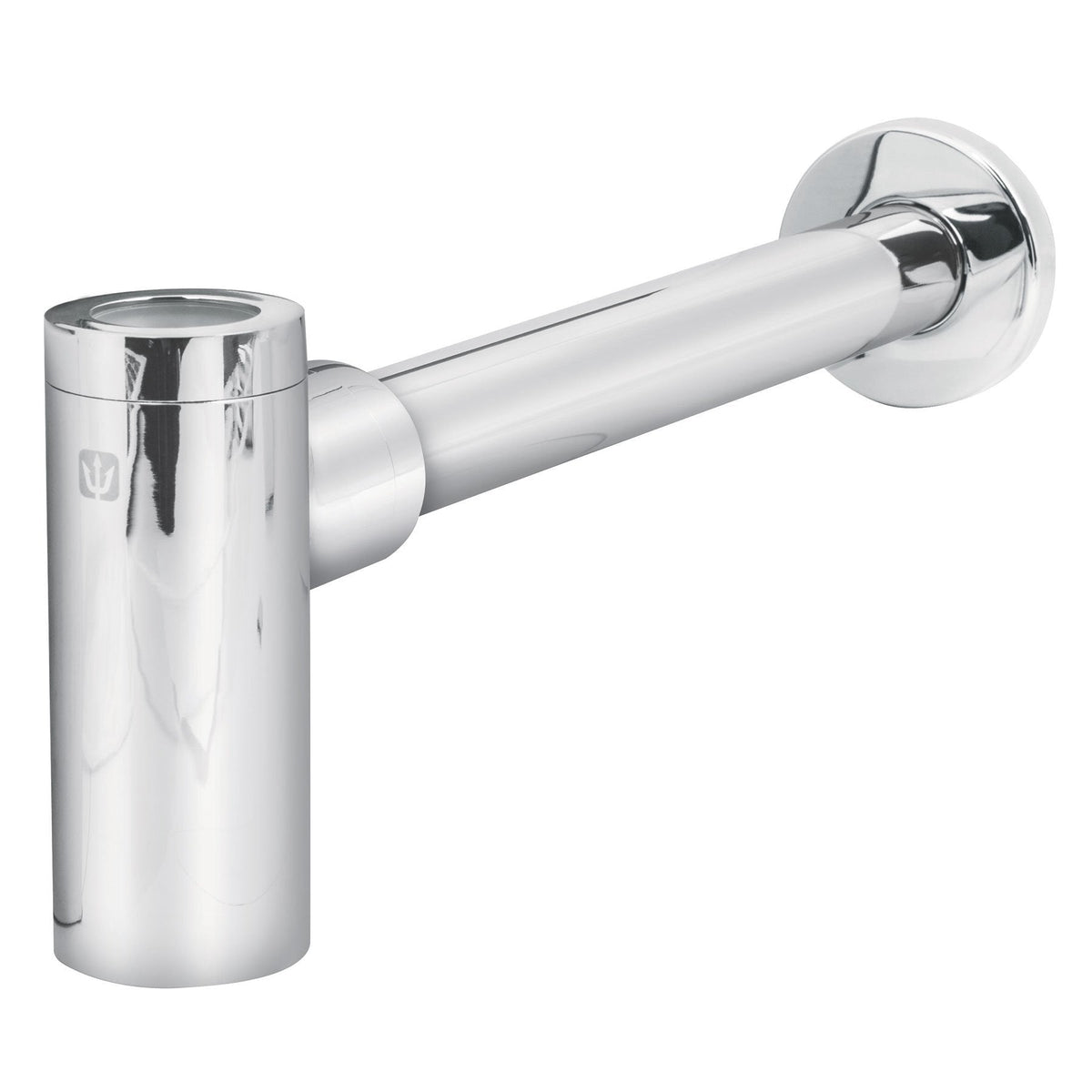 Céspol de bote p/lavabo minimalista s/contra, cromo, 1-1/4"