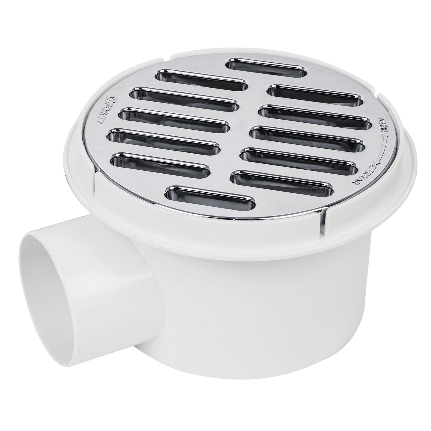 Coladera polipropileno 5", salida lateral 2", rejilla