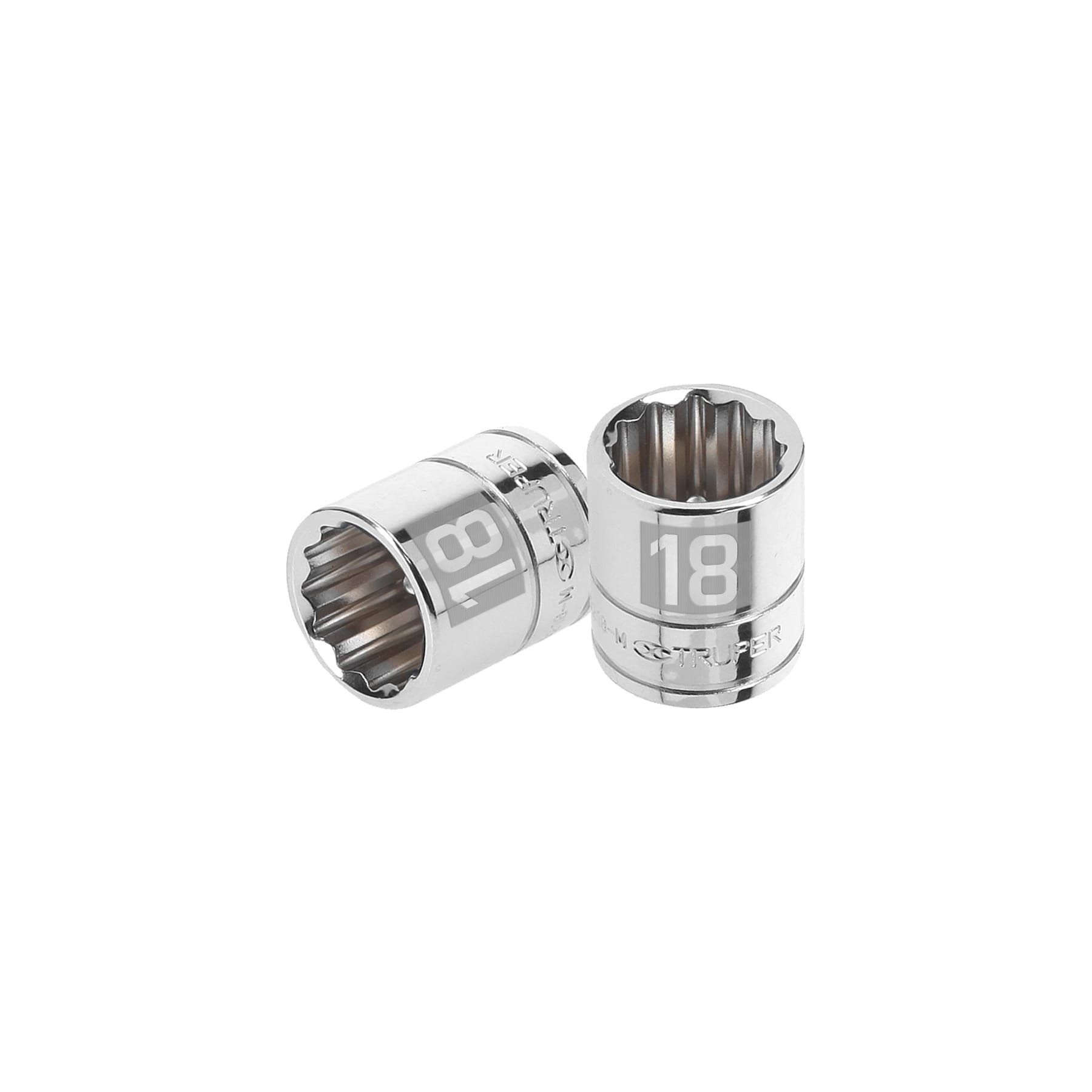Dado de 12 puntas, cuadro 3/8" de 19mm