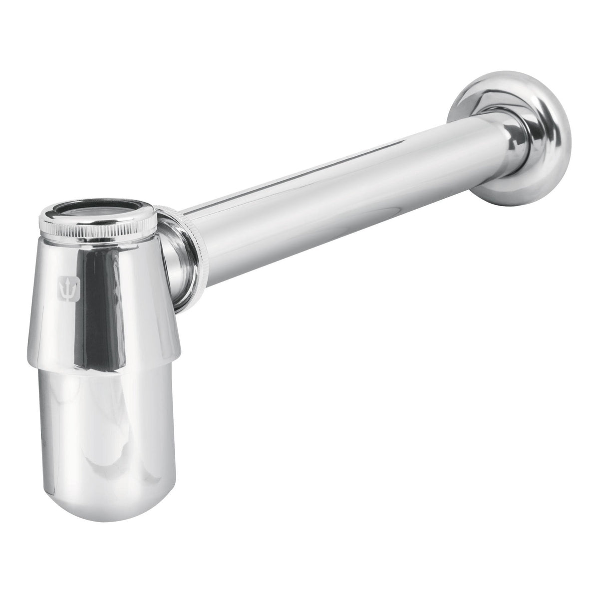 Céspol de bote para lavabo sin contra, cromo, 1-1/4"