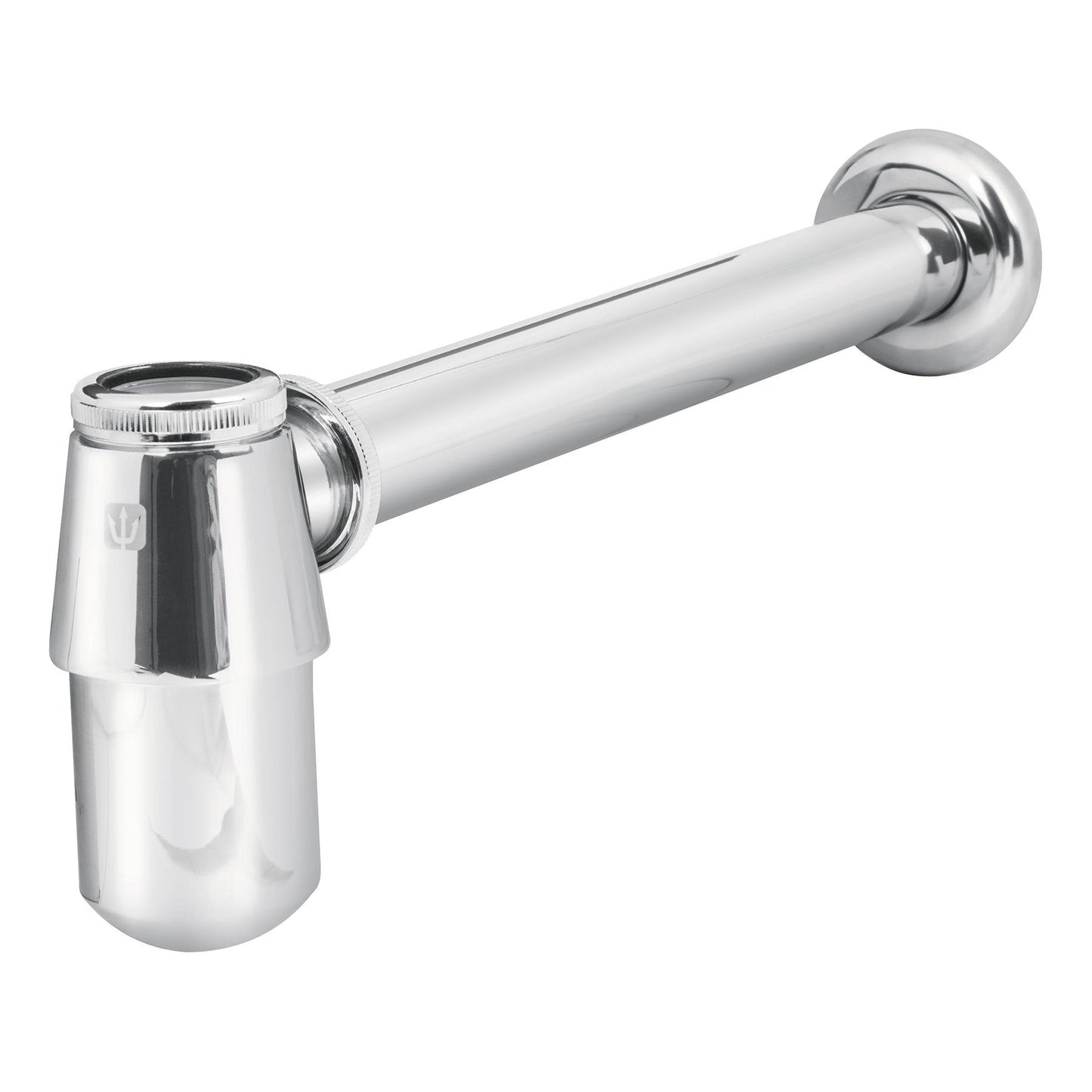 Céspol de bote para lavabo sin contra, cromo, 1-1/4"
