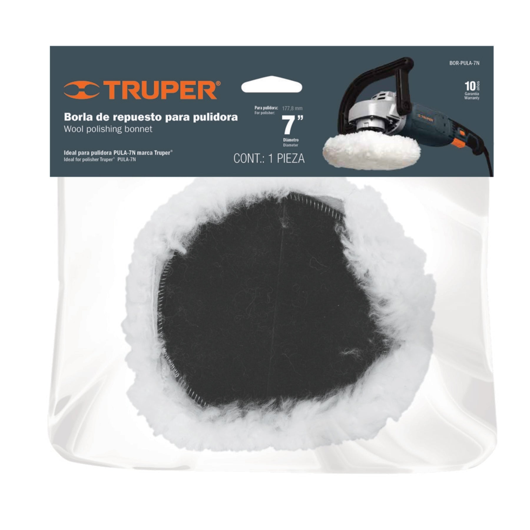 Borla de repuesto para pulidora PULA-7N