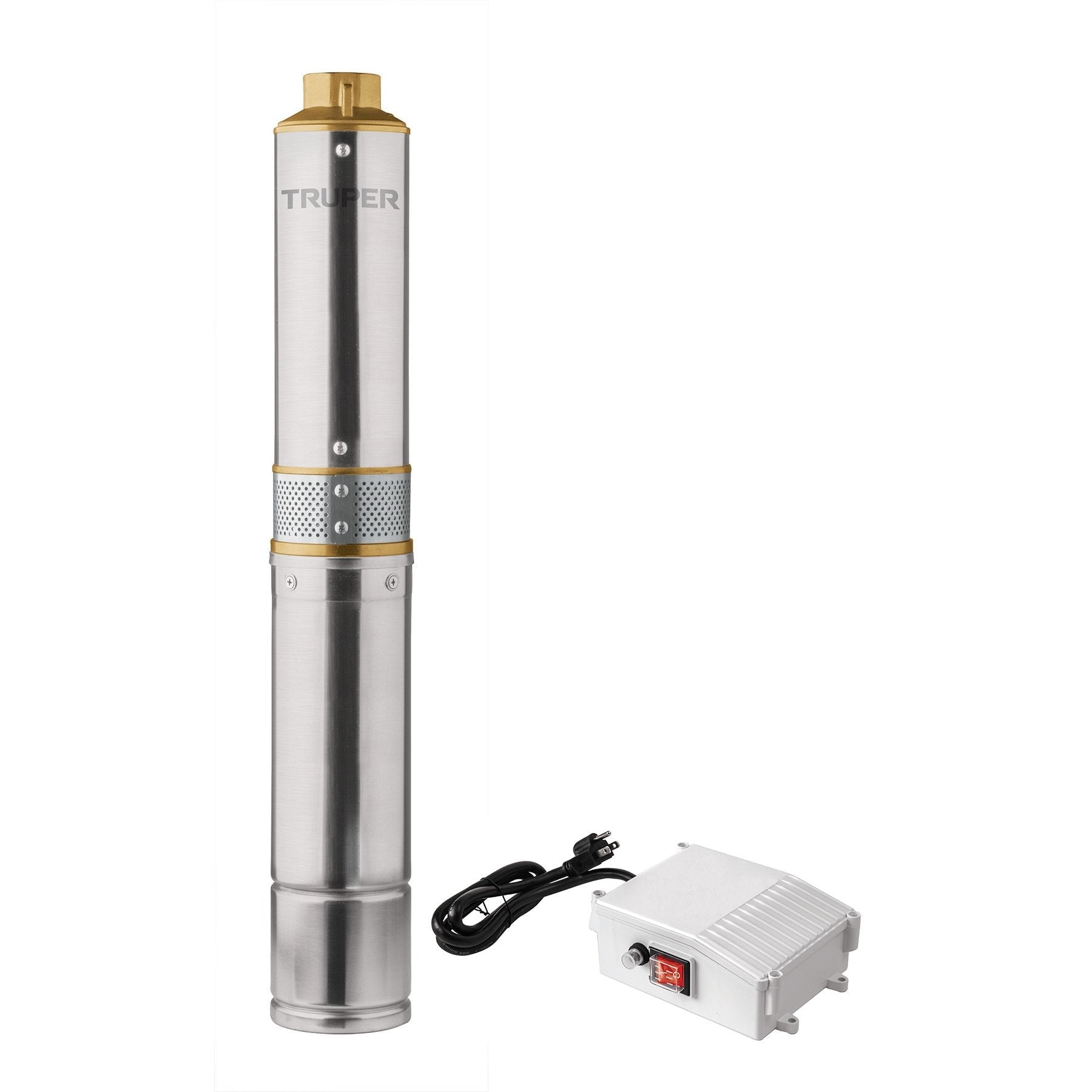 Bomba sumergible tipo bala para agua limpia 1/2 Hp