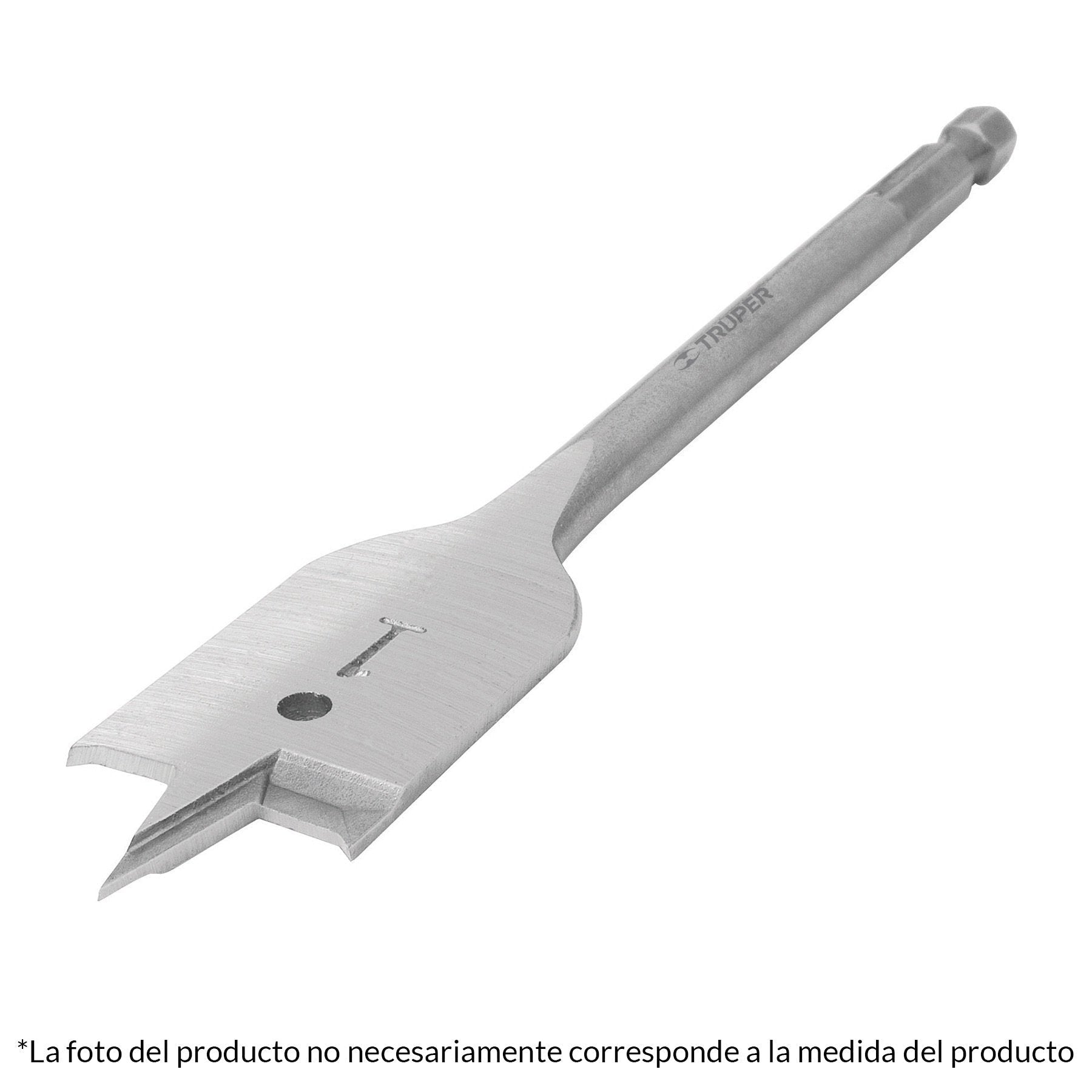 Broca plana de manita, 1/4"